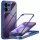 Techsuit - ColorVerse 360 tok kijelzővédővel - Oppo Reno16 F / Reno16 FS - Kék