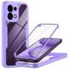 Techsuit - ColorVerse 360 tok kijelzővédővel - Oppo Reno16 F / Reno16 FS - Lila