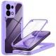 Techsuit - ColorVerse 360 tok kijelzővédővel - Oppo Reno16 F / Reno16 FS - Lila
