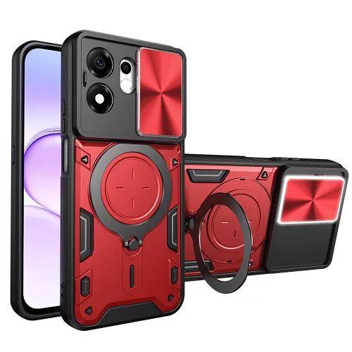 Techsuit - CamGuard Pro - Honor 600 Smart - Red