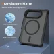 Techsuit - PureFrost MagSafe - iPhone Duo - Frosted Black