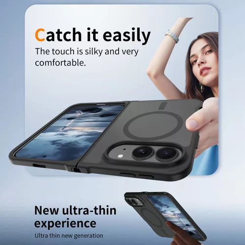 Techsuit - PureFrost MagSafe - iPhone Duo - Frosted Black