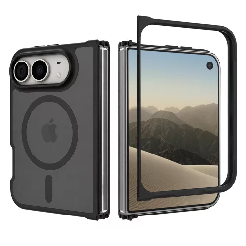 Techsuit - PureFrost MagSafe - iPhone Duo - Frosted Black