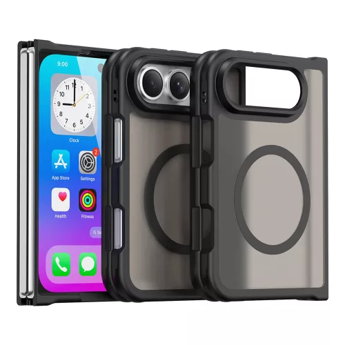 Techsuit - HaloFrost II MagSafe - iPhone Duo - Black