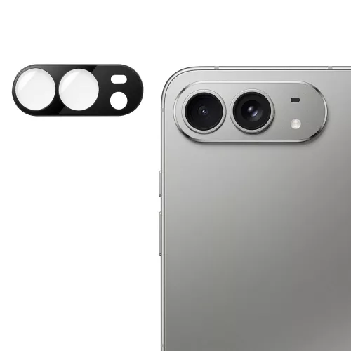Techsuit - Full Camera Glass - iPhone Ultra - Black