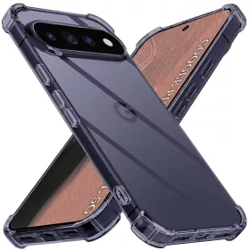   Techsuit - Shockproof Clear Silicone - Google Pixel 11 Pro XL - Átlátszó Fekete