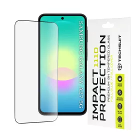   Techsuit - 111D Full Cover / Full Glue Glass - Samsung Galaxy A27 5G - Black