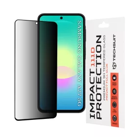   Techsuit - 111D Privacy Full Glue - Samsung Galaxy A27 5G - Black