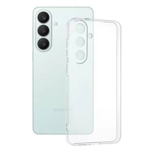 Techsuit - Clear Silicone - Samsung Galaxy S26 FE / S25 FE - Átlátszó