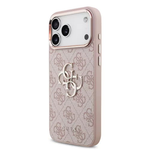 Guess - Hardcase 4G Big Classic Logo (GUHCP18L4GMGCPI) - iPhone 18 Pro / iPhone 17 Pro - Pink