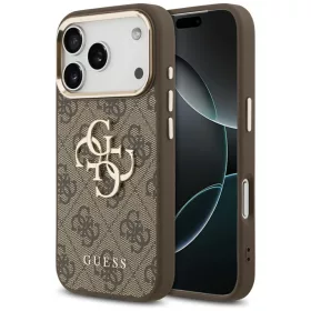   Guess - Hardcase 4G Big Classic Logo (GUHCP18L4GMGCBR) - iPhone 18 Pro / iPhone 17 Pro - Brown