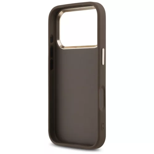 Guess - Hardcase 4G Big Classic Logo (GUHCP18L4GMGCBR) - iPhone 18 Pro / iPhone 17 Pro - Brown