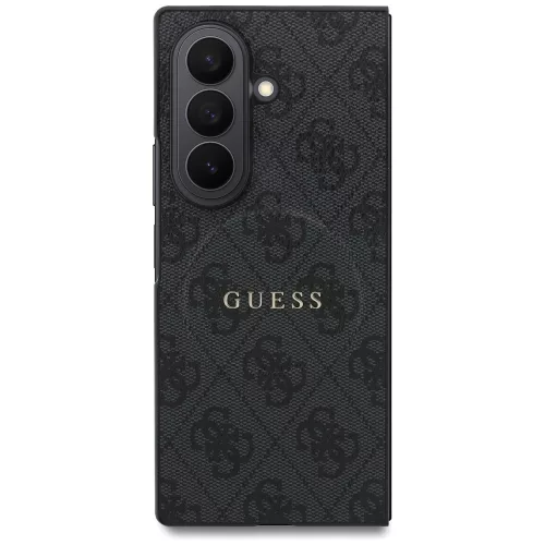 Guess - 4G Leather Classic MagSafe (GUHMZFD8P4MSEGCK) - Samsung Galaxy Z Fold8 Ultra - Black