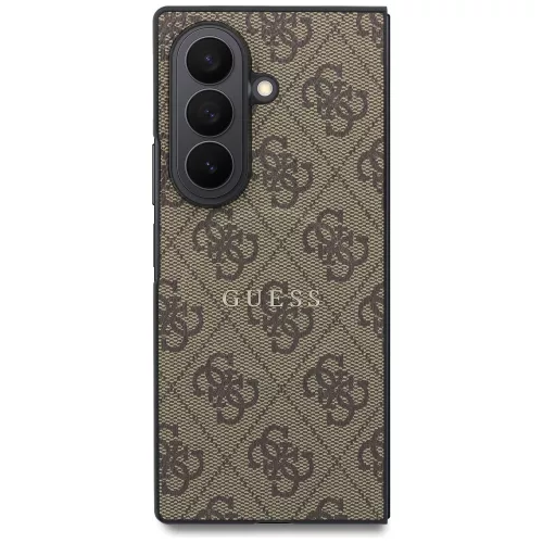 Guess - 4G Leather Classic MagSafe (GUHMZFD8P4MSEGCW) - Samsung Galaxy Z Fold8 Ultra - Brown