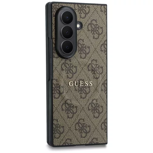 Guess - 4G Leather Classic MagSafe (GUHMZFD8P4MSEGCW) - Samsung Galaxy Z Fold8 Ultra - Brown