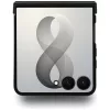 Guess - 4G Leather Classic MagSafe (GUHMZF8P4MSEGCK) - Samsung Galaxy Z Flip8 - Black