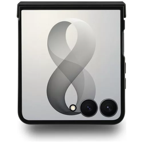 Guess - 4G Leather Classic MagSafe (GUHMZF8P4MSEGCK) - Samsung Galaxy Z Flip8 - Black