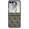 Guess - 4G Leather Classic MagSafe (GUHMZF8P4MSEGCW) - Samsung Galaxy Z Flip8 - Brown