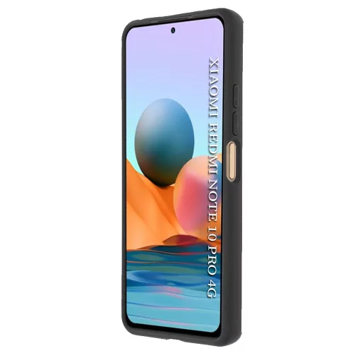Techsuit - Glinth - Xiaomi Redmi Note 10 Pro / Note 10 Pro Max - Fekete