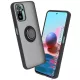 Techsuit - Glinth - Xiaomi Redmi Note 10 4G / Note 10S / Poco M5s - Fekete
