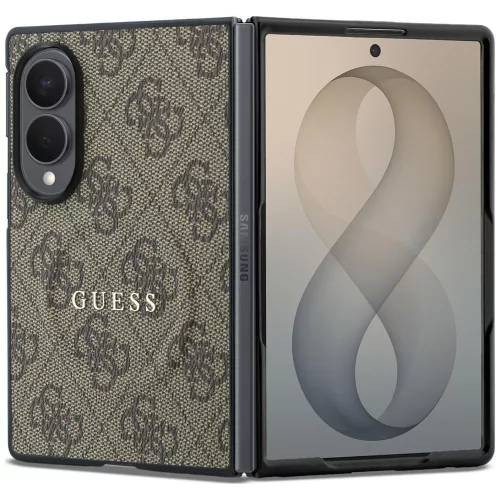 Guess - 4G Leather Classic MagSafe (GUHMZFW8P4MSEGCW) - Samsung Galaxy Z Fold8 - Brown