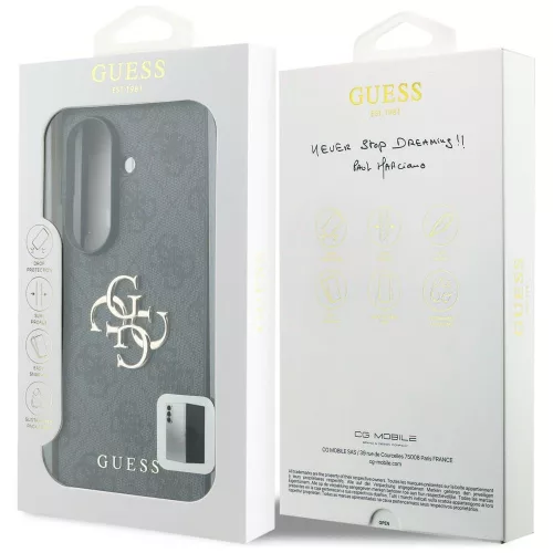 Guess - Hardcase 4G Big Logo (GUHCZFD84GMGGR) - Samsung Galaxy Z Fold8 Ultra - Black