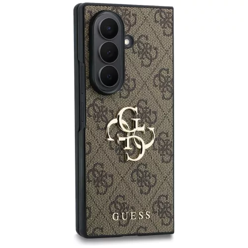 Guess - Hardcase 4G Big Logo (GUHCZFD84GMGBR) - Samsung Galaxy Z Fold8 Ultra - Brown