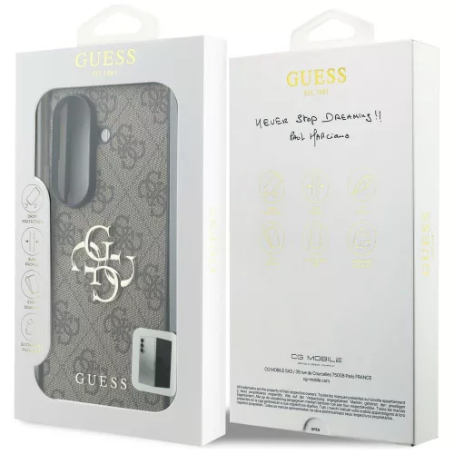 Guess - Hardcase 4G Big Logo (GUHCZFD84GMGBR) - Samsung Galaxy Z Fold8 Ultra - Brown