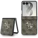 Guess - Hardcase 4G Big Logo (GUHCZF84GMGBR) - Samsung Galaxy Z Flip8 - Brown