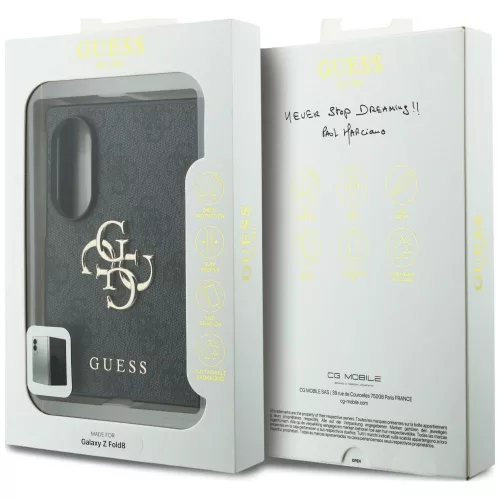 Guess - Hardcase 4G Big Logo (GUHCZFW84GMGGR) - Samsung Galaxy Z Fold8 - Black