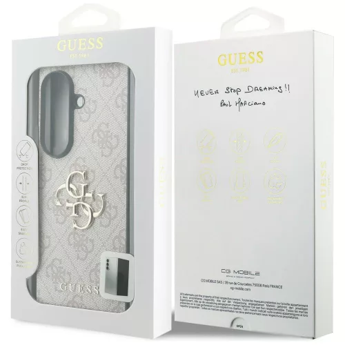 Guess - Hardcase 4G Big Logo (GUHCZFD84GMGPI) - Samsung Galaxy Z Fold8 Ultra - Pink