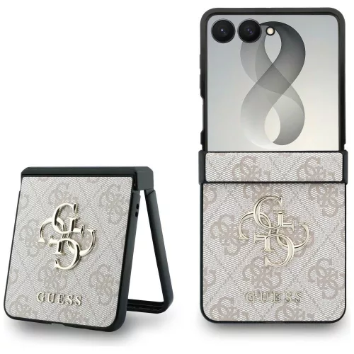 Guess - Hardcase 4G Big Logo (GUHCZF84GMGPI) - Samsung Galaxy Z Flip8 - Pink
