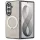 Guess - Ring Stand Grained Classic Logo MagSafe (GUHMZFD86PSGRSCLE) - Samsung Galaxy Z Fold8 Ultra - Beige