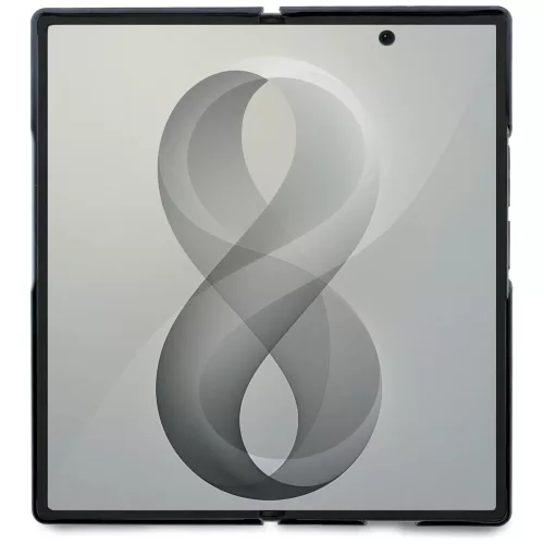 Guess - Ring Stand Grained Classic Logo MagSafe (GUHMZFD86PSGRSCLE) - Samsung Galaxy Z Fold8 Ultra - Beige