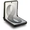 Guess - Ring Stand Grained Classic Logo MagSafe (GUHMZF86PSGRSCLE) - Samsung Galaxy Z Flip8 - Beige
