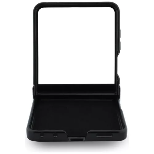 Guess - Ring Stand Grained Classic Logo MagSafe (GUHMZF86PSGRSCLE) - Samsung Galaxy Z Flip8 - Beige