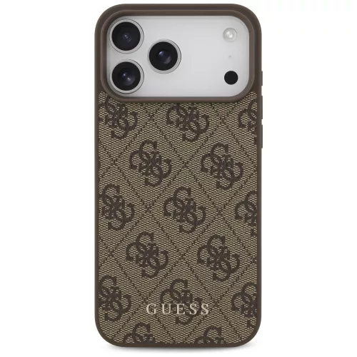 Guess - Hardcase 4G Classic Logo (GUHCP18LG4GFBR) - iPhone 18 Pro / iPhone 17 Pro - Brown