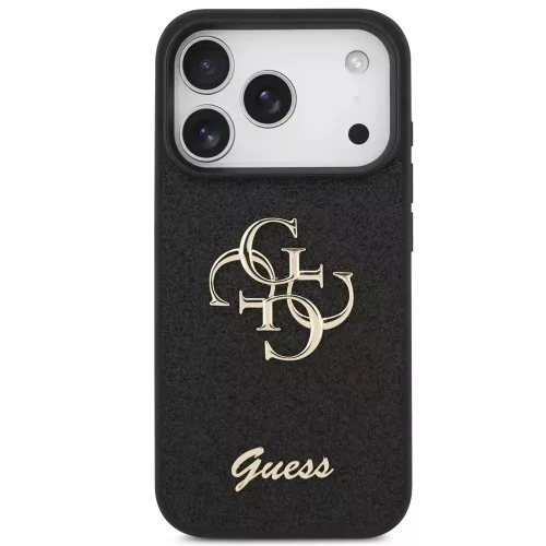 Guess - Fixed Glitter Big 4G (GUHCP18LHG4SGK) - iPhone 18 Pro Max / iPhone 17 Pro Max - Black