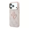 Guess - Hardcase 4G Big Resin Logo (GUHCP18L6P4SRMLP) - iPhone 18 Pro / iPhone 17 Pro - Pink