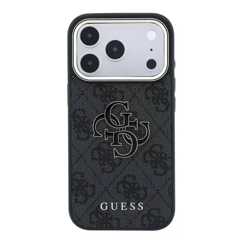 Guess - Hardcase 4G Big Resin Logo (GUHCP18L6P4SRMLK) - iPhone 18 Pro / iPhone 17 Pro - Black