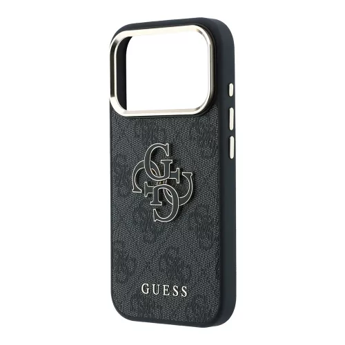Guess - Hardcase 4G Big Resin Logo (GUHCP18L6P4SRMLK) - iPhone 18 Pro / iPhone 17 Pro - Black