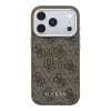 Guess - Hardcase 4G Big Resin Logo (GUHCP18L6P4SRMLW) - iPhone 18 Pro / iPhone 17 Pro - Brown