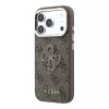 Guess - Hardcase 4G Big Resin Logo (GUHCP18L6P4SRMLW) - iPhone 18 Pro / iPhone 17 Pro - Brown