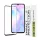 Techsuit - 111D Full Cover / Full Glue üvegfólia - Xiaomi Redmi 9/9A/9AT/9C/9C NFC/10A/A1/A1+/A2/A2+ - Fekete széllel