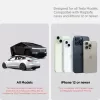 Spigen - Car Holder with Wireless Charging (ACP07870) - with Type-C Cable, MagSafe, Qi2, 15W, Designed for all Tesla - Black