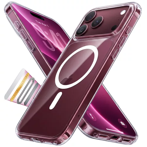 Torras - Guardian Magnetic Series - iPhone 18 Pro / iPhone 17 Pro - Clear