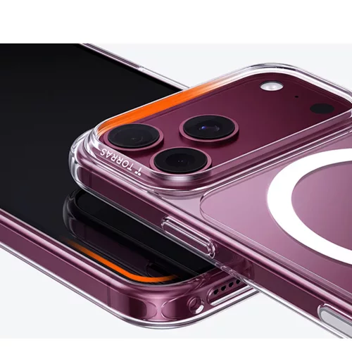 Torras - Guardian Magnetic Series - iPhone 18 Pro / iPhone 17 Pro - Clear