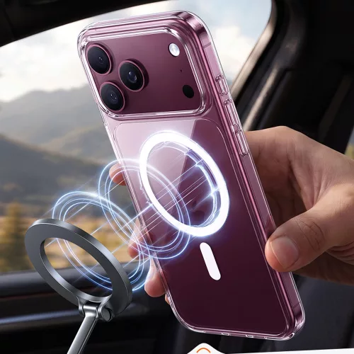 Torras - Guardian Magnetic Series - iPhone 18 Pro / iPhone 17 Pro - Clear
