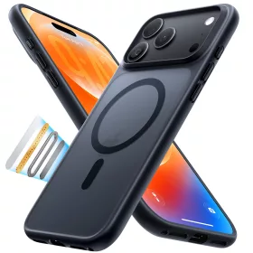   Torras - Guardian Magnetic Series - iPhone 18 Pro Max / iPhone 17 Pro Max - Black