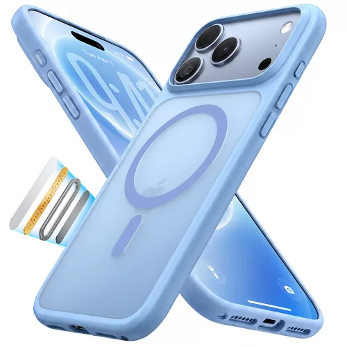 Torras - Guardian Magnetic Series - iPhone 18 Pro Max / iPhone 17 Pro Max - Blue